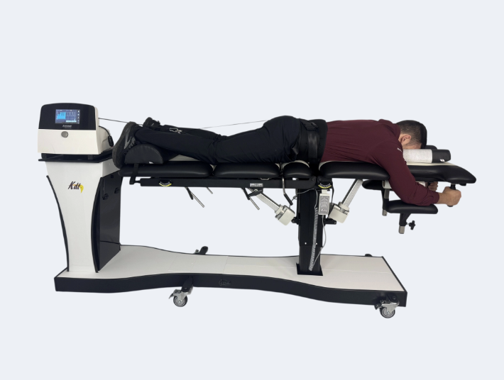 Non-Surgical Spinal Decompression Table at Optimum Chiropractic Care Mobile Alabama