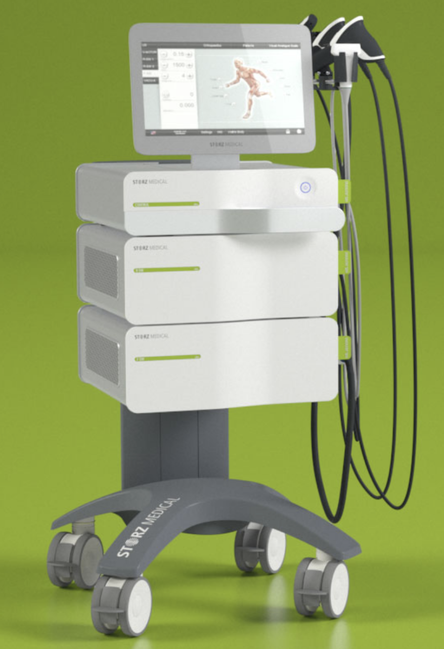 Duolith SD1 Ultra Shockwave Therapy Machine at Optimum Chiropractic Care Mobile Alabama